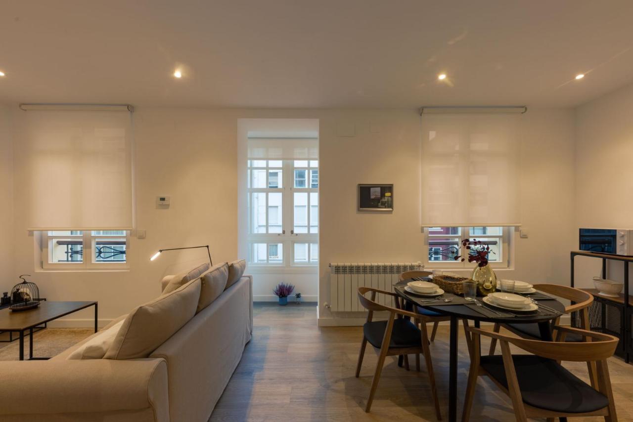 Corunaflat Apartamentos Con Encanto En El Centro De โอโกรูญา ภายนอก รูปภาพ