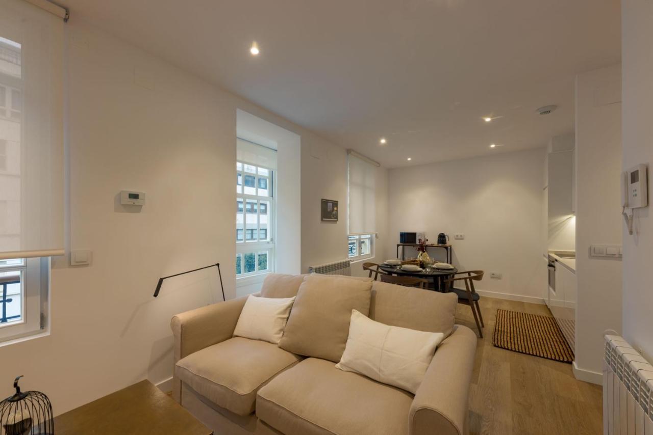 Corunaflat Apartamentos Con Encanto En El Centro De โอโกรูญา ภายนอก รูปภาพ