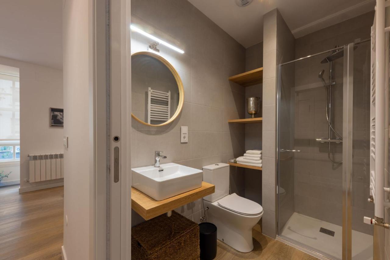 Corunaflat Apartamentos Con Encanto En El Centro De โอโกรูญา ภายนอก รูปภาพ