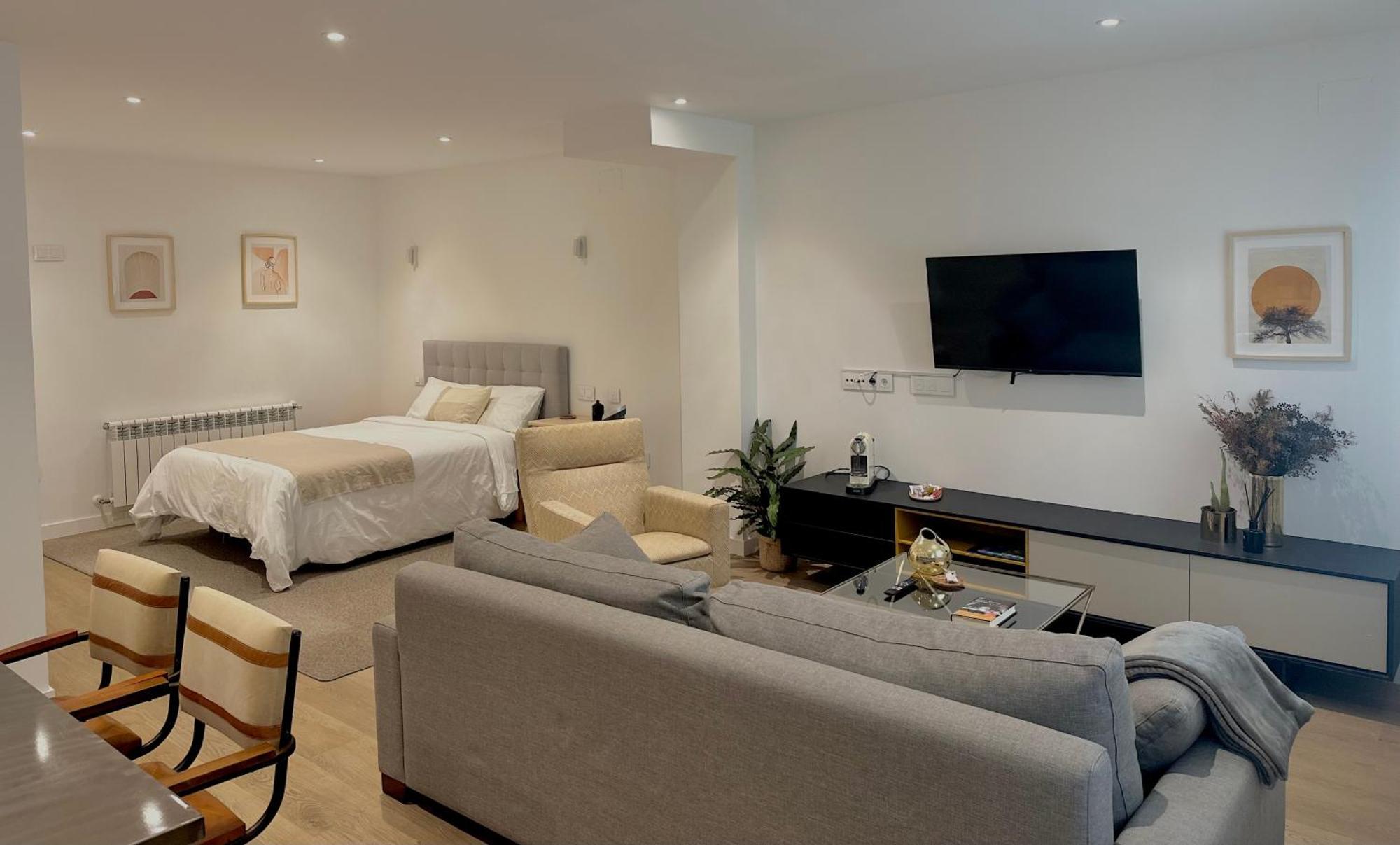 Corunaflat Apartamentos Con Encanto En El Centro De โอโกรูญา ภายนอก รูปภาพ