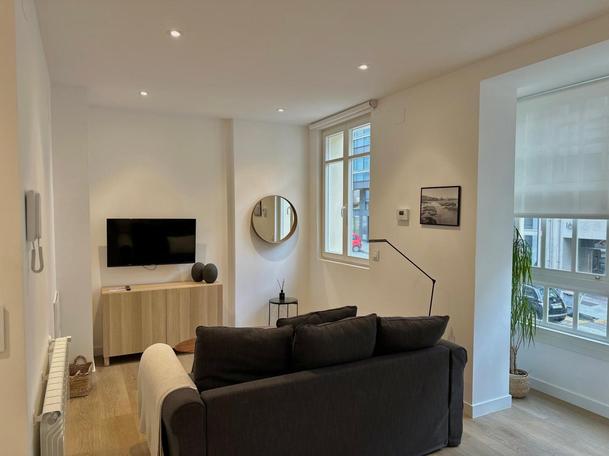 Corunaflat Apartamentos Con Encanto En El Centro De โอโกรูญา ภายนอก รูปภาพ